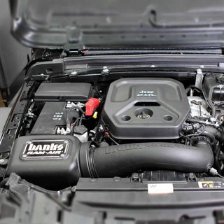 Banks Power Ram-Air Cold Air Intake Oiled Filter (FRONT): Jeep Wrangler JL 2018-2023 2.0L