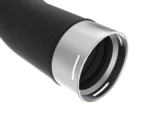 aFe BladeRunner 3" Aluminum Cold Charge Pipe - Black: Ram 1500 3.0L (19-24)