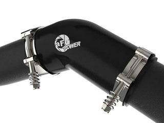 aFe BladeRunner 3" Aluminum Cold Charge Pipe - Black: Ram 1500 3.0L (19-24)