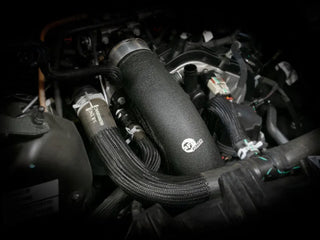 aFe BladeRunner 3" Aluminum Cold Charge Pipe - Black: Ram 1500 3.0L (19-24)