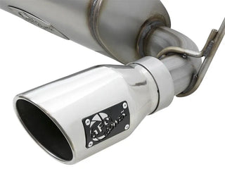 aFe Rebel Series 2.5" Cat-Back Exhaust Polished Tips (REAR): Jeep Wrangler JK 2007-2018 3.8/3.6L