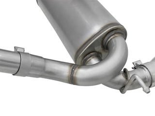 aFe Rebel Series 2.5" Cat-Back Exhaust Polished Tips (REAR): Jeep Wrangler JK 2007-2018 3.8/3.6L