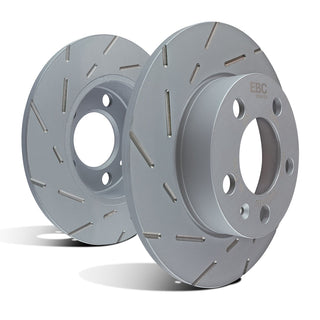 EBC USR Slotted Rotors (REAR): Dodge Dakota 03-04 5.9L/4.7L/3.9L (312x15mm)