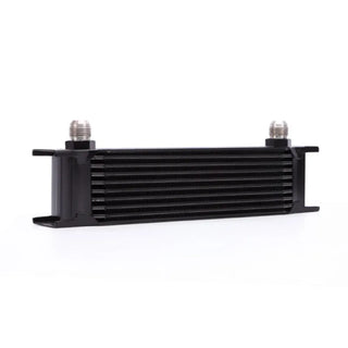 Mishimoto 10 Row Oil Cooler Non-Thermostatic: UNIVERSAL Black
