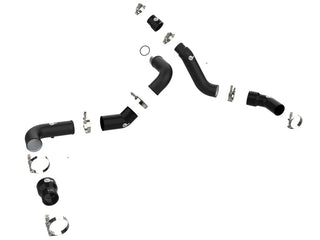aFe BladeRunner 3in Aluminum Hot & Cold Charge Pipe Kit - Black: Ram 1500 / Classic (16-19 / 19-24)