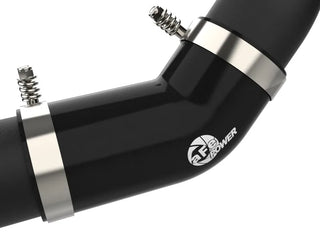 aFe BladeRunner 3in Aluminum Hot & Cold Charge Pipe Kit - Black: Ram 1500 / Classic (16-19 / 19-24)