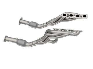 Kooks 1.875" x 3" Longtube Headers & GREEN Catted Mid Pipes (F&R): RAM TRX 2021-2024 6.2L HEMI