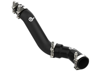 aFe BladeRunner 3in Aluminum Hot Charge Pipe - Black: Ram 1500 3.0L / 1500 Classic (11-24)