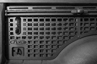 Addictive Desert Designs Bed Side Molle Panels Driver Side (LEFT): Fits RAM 1500 5'-7" Bed 2019-2025 / TRX 2021-2024