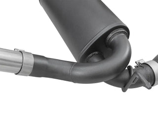 aFe Rebel Series 2.5" Cat-Back Exhaust Black Tips (REAR): Jeep Wrangler JK 2007-2018 3.8/3.6L