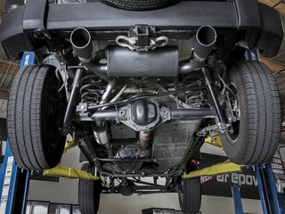aFe Rebel Series 2.5" Cat-Back Exhaust Black Tips (REAR): Jeep Wrangler JK 2007-2018 3.8/3.6L