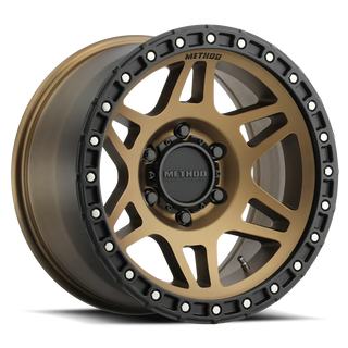 Method Wheels 312 /  Method Bronze® - Matte Black Lip | 17x8.5 | 5x5 | 0/4.72"