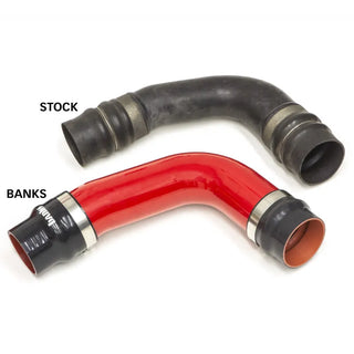 Banks Power Boost Tube Upgrade Kit 3.5" Cold Side Red (COLD): Dodge / RAM 2500/3500 2010-2012 6.7L Cummins