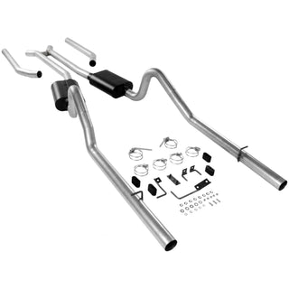 Flowmaster American Thunder Crossmember-Back Exhaust System: Dodge Charger 1968-1970 (17382)