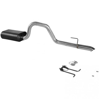 Flowmaster Force II Cat-Back Exhaust System: Jeep Wrangler 1991-1995