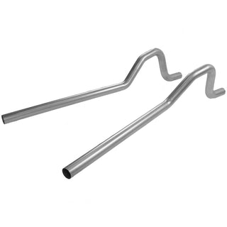 Flowmaster Pre-Bent Tailpipes: Dodge Charger 1966-1974