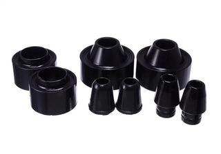 Energy Suspension 1.75" Coil Spacer Lift (F&R): Jeep Wrangler JK 2007-2018 - Black