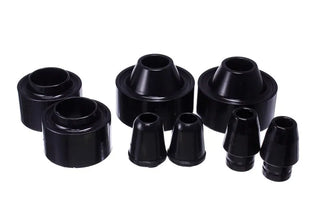 Energy Suspension 1.75" Coil Spacer Lift (F&R): Jeep Wrangler JK 2007-2018 - Black