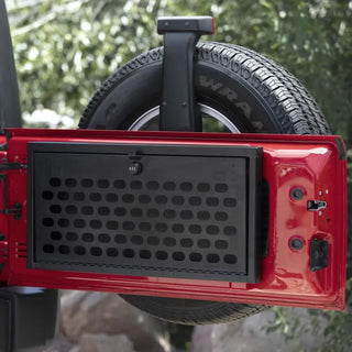Tuffy Lockbox Tailgate Premium Storage Combo Lock (REAR): Jeep Wrangler JK 2007-2018