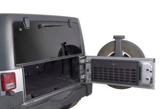 Tuffy Lockbox Tailgate Premium Storage Combo Lock (REAR): Jeep Wrangler JK 2007-2018