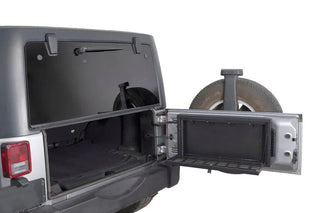 Tuffy Lockbox Tailgate Premium Storage Combo Lock (REAR): Jeep Wrangler JK 2007-2018