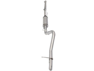 aFe MACH Force-Xp Hi-Tuck 2.5" Cat-Back Exhaust System No Tip (REAR): Jeep Wrangler JK 2007-2018 3.8/3.6L
