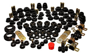 Energy Suspension Master Bushing Set Black: Jeep Wrangler JK 2007-2018 2 Door