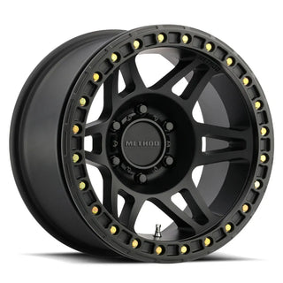 Method Wheels 106 / Beadlock / Matte Black | 17x9 | 6x5.5 | -44mm/3.5"