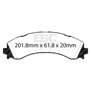 EBC Extra Duty Brake Pads (REAR): Ram 2500 / 3500 6.4L/6.7L 2019 - 2026