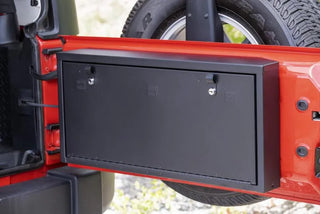 Tuffy Premium Lockbox Tailgate Storage Keyed Lock (FRONT): Jeep Wrangler JK 2007-2018