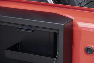 Tuffy Premium Lockbox Tailgate Storage Keyed Lock (FRONT): Jeep Wrangler JK 2007-2018