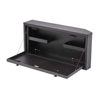Tuffy Premium Lockbox Tailgate Storage Keyed Lock (FRONT): Jeep Wrangler JK 2007-2018