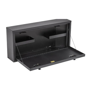 Tuffy Premium Lockbox Tailgate Storage Keyed Lock (FRONT): Jeep Wrangler JK 2007-2018