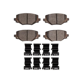 DFC Semi-Metallic Rear Brake Pads and Hardware Kit: Dodge Durango (21-25)