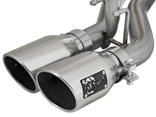 aFe Rebel Series Cat-Back Exhaust Polished Tips (REAR): Jeep Wrangler JK 2007-2018 3.6L/3.8L