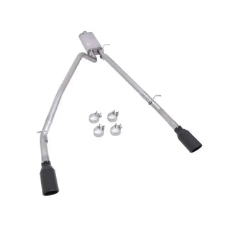 Gibson Black Ceramic Dual Split Cat-Back Exhaust 2.5in: Ram 1500 (2025-2026)
