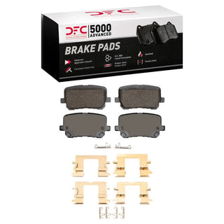 DFC Advanced Low Metallic Brake Pads & Hardware Kit (REAR): Dodge Charger (14-23)