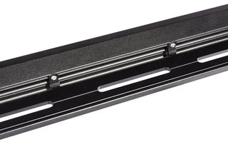 KC HiLiTES 50" Xross Bar Light Mount Kit (OVERHEAD): Jeep Wrangler JK 2007-2018 - Satin Black