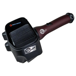 aFe Track Series Red Kevlar Cold Air Intake w/ Black Pro 5R Filter: Ram 1500 3.0L (25-26)