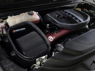 aFe Track Series Red Kevlar Cold Air Intake w/ Black Pro 5R Filter: Ram 1500 3.0L (25-26)