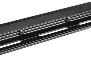 KC HiLiTES 50" Xross Bar Light Mount Kit (OVERHEAD): Jeep Wrangler JK 2007-2018 - Satin Black