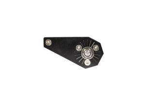 KC HiLiTES 50" Xross Bar Light Mount Kit (OVERHEAD): Jeep Wrangler JK 2007-2018 - Satin Black