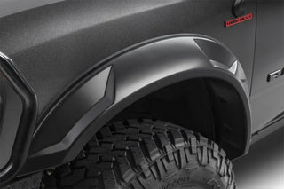 Husky Liners DRT Style Smooth Fender Flares 4pc: Ram 2500 / 3500 (2019-2026) - Black