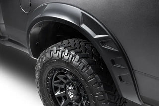 Husky Liners DRT Style Smooth Fender Flares 4pc: Ram 2500 / 3500 (2019-2026) - Black
