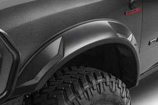 Husky Liners DRT Style Smooth Fender Flares 4pc: Ram 2500 / 3500 (2019-2026) - Black