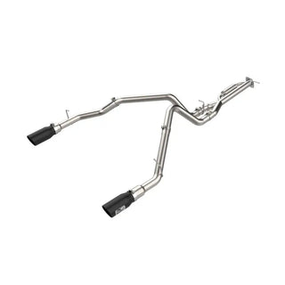 aFe Vulcan SS 3" Cat-Back Exhaust System (Black Tips) (REAR): Ram 1500 3.0L (25-26) w/ Hardware