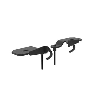 KC HiLiTES Mounting Brackets (OVERHEAD): Jeep Wrangler JL 392 / Gladiator JT Mojave