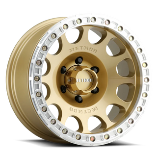 Method Wheels 105-V3 / Beadlock / Gold | 17x9 | 6x5.5 | -38mm/3.5"
