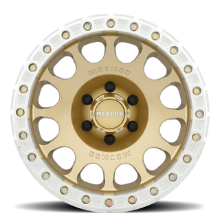 Method Wheels 105-V3 / Beadlock / Gold | 17x9 | 6x5.5 | -38mm/3.5"