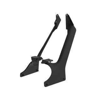 KC HiLiTES 50" Light Bar Windshield Mount Brackets Black (F&R): Jeep Wrangler JL 392 / Gladiator JT Mojave